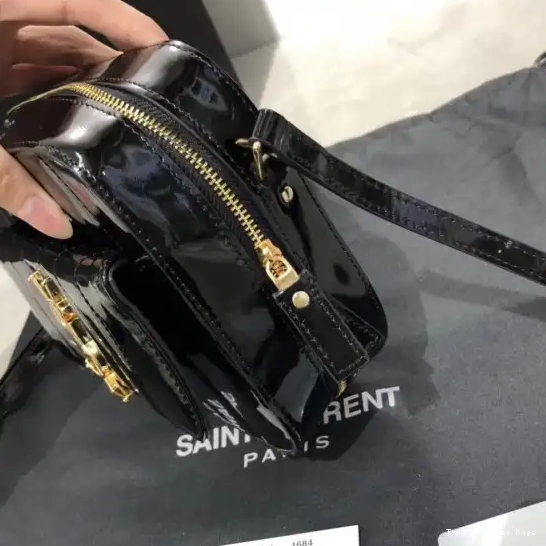 Tony Luxuries Vicky leather YSL Patent 0618